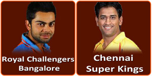 Chennai Super Kings vs Royal Challengers Bangalore