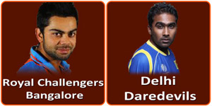 Royal Challengers Bangalore vs Delhi Daredevils