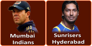 Sunrisers Hyderabad vs Mumbai Indians