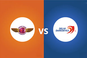 Delhi Daredevils Vs Rising Pune Supergiants 