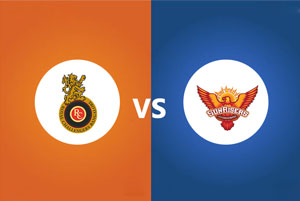 Royal Challengers Bangalore Vs Sunrisers Hyderabad 