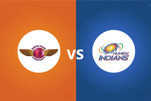 Rising Pune Supergiants Vs Mumbai Indians 