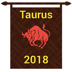 Symbol of Taurus zodiac sign