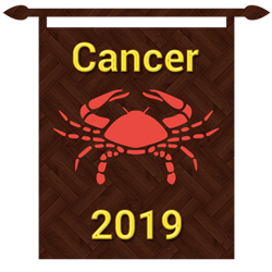 Symbol of Cancer zodiac sign