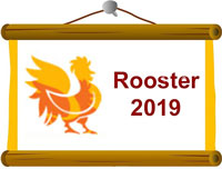 Chinese zodiac sign Rooster