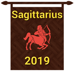 Symbol of Sagittarius zodiac sign