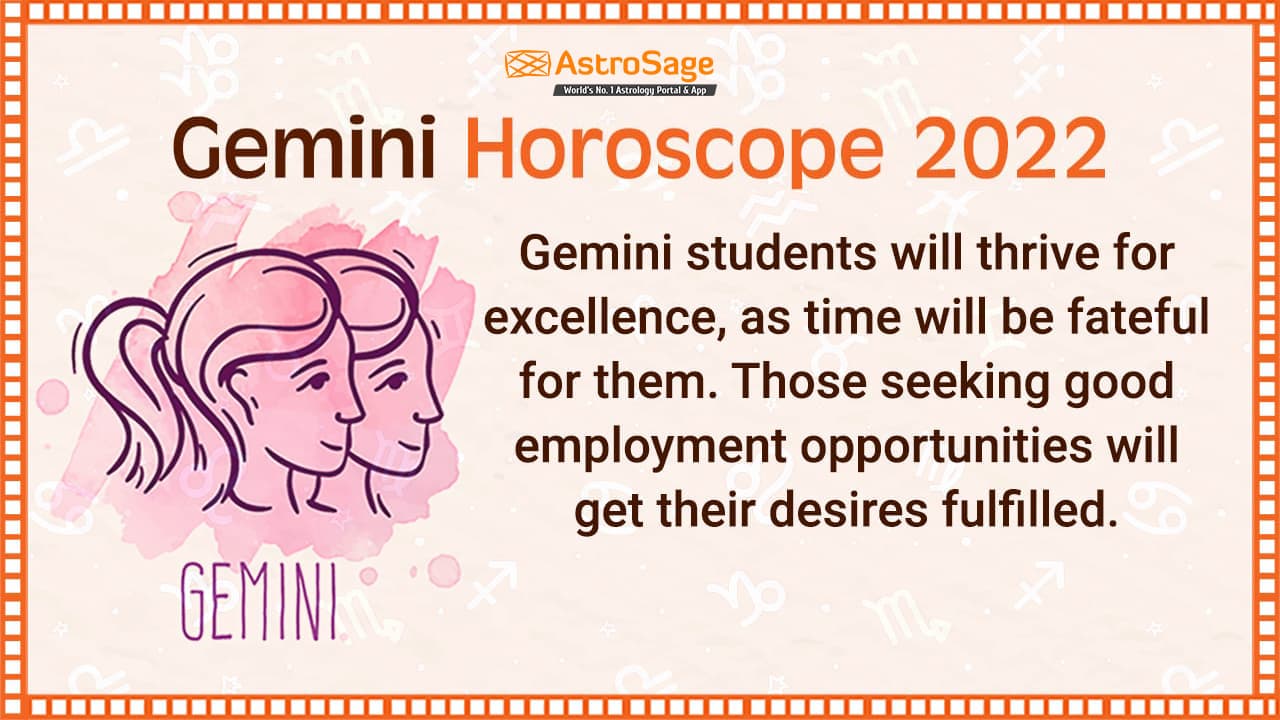 Gemini Horoscope ‌2022