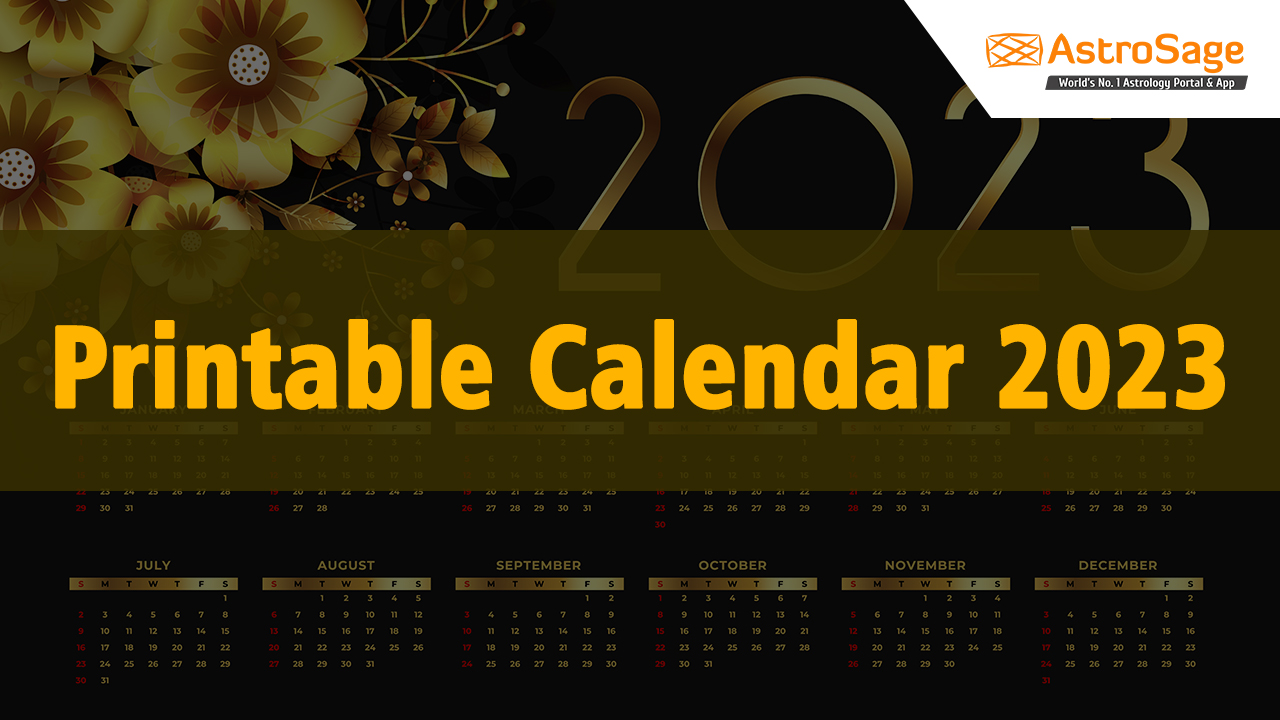 Printable Calendar 2023