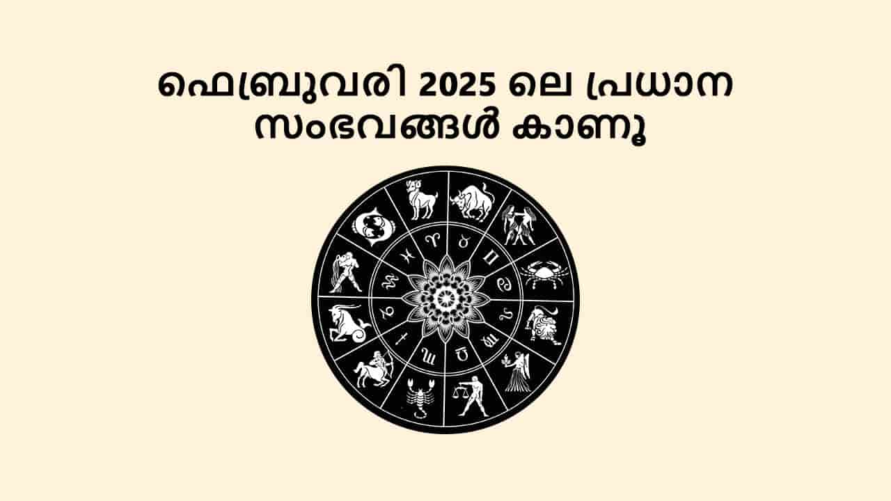 ഫെബ്രുവരി 2025 ലെ പ്രധാന സംഭവങ്ങൾ കാണൂ