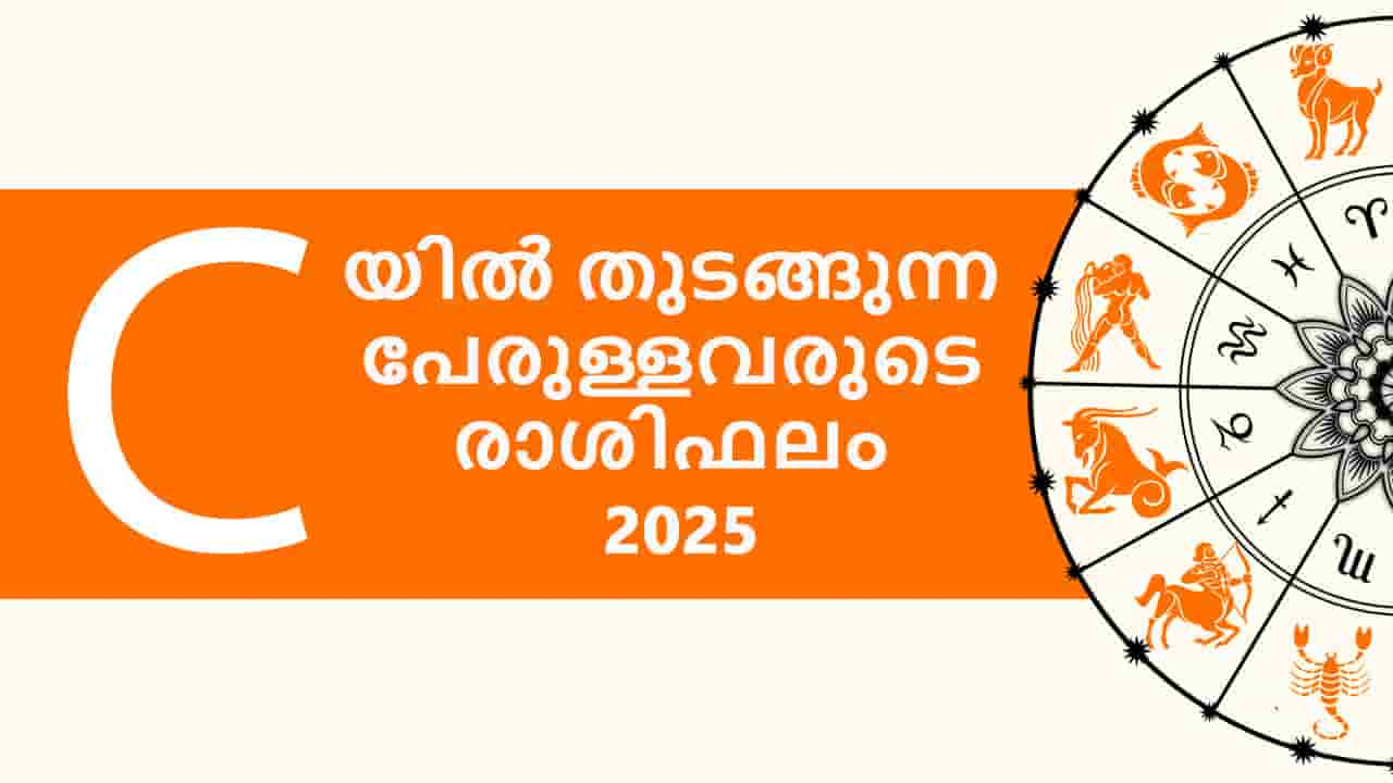 C യിൽ തുടങ്ങുന്ന പേരുള്ളവരുടെ രാശിഫലം 2025