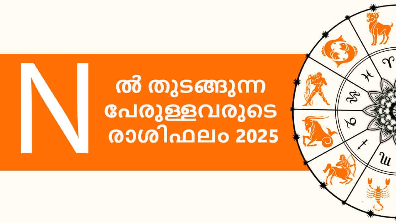 N ൽ തുടങ്ങുന്ന പേരുള്ളവരുടെ രാശിഫലം 2025