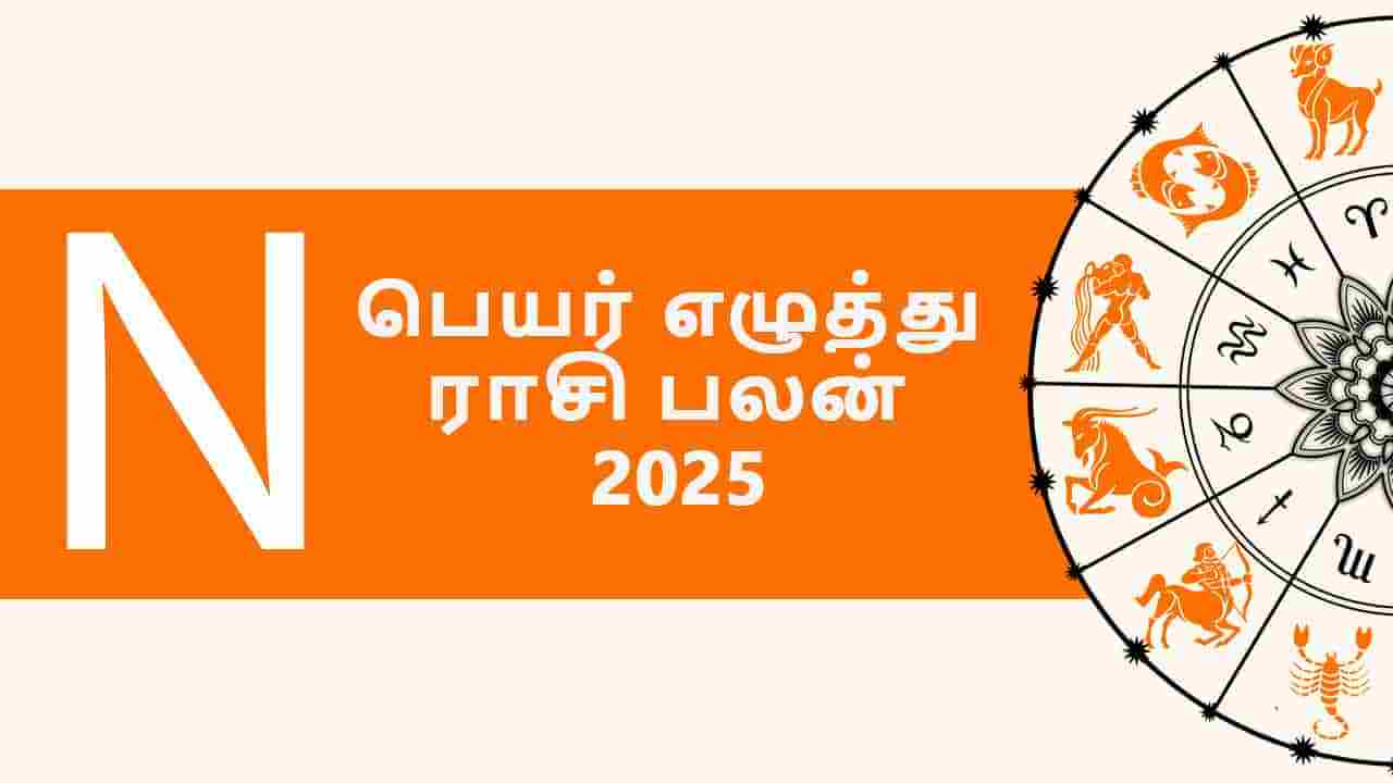 N பெயர் எழுத்து ராசி பலன் 2025