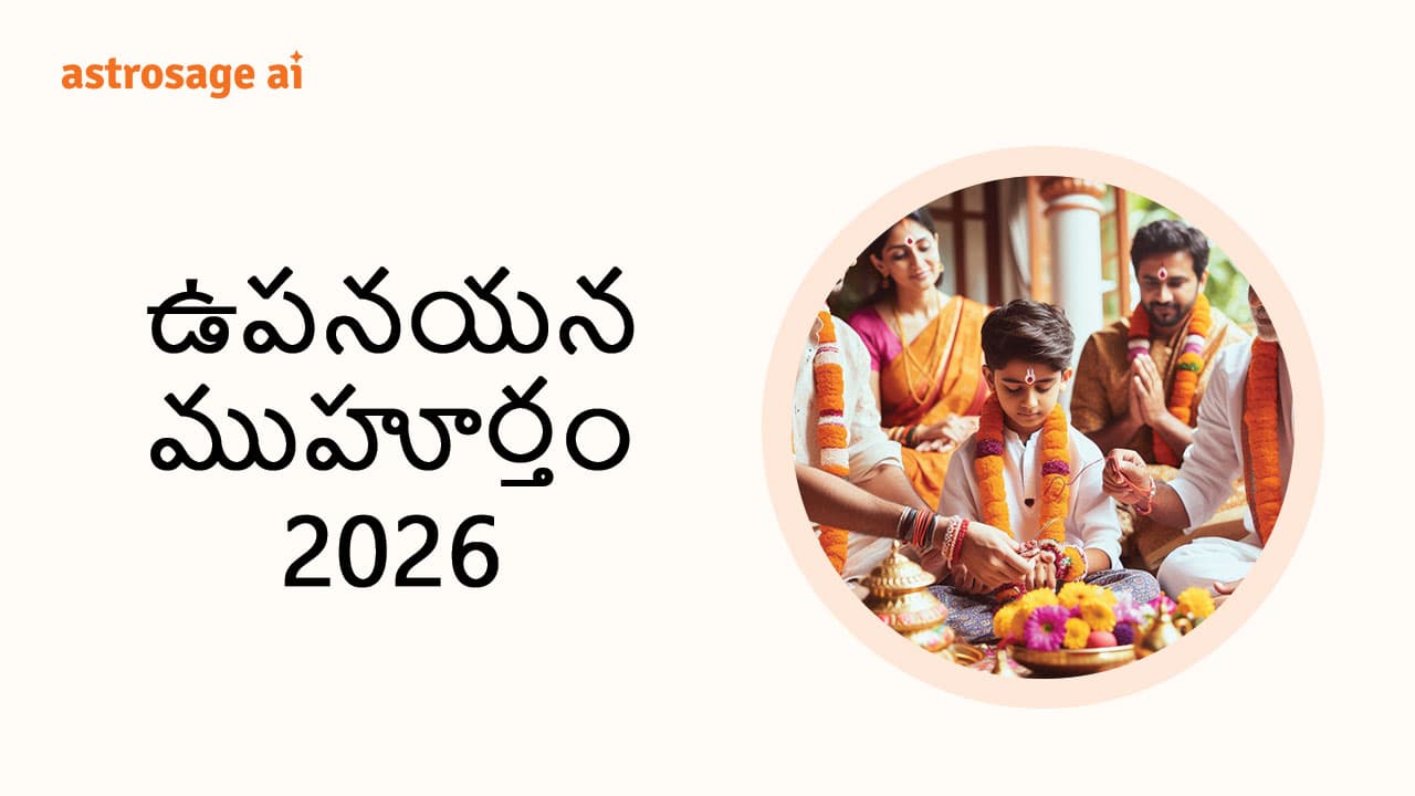 Upnaya Murhat 2026 for astrosage  In Telugu