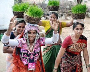 Teej festival is known as Gowri Habba in Andhra Pradesh. Visit AP to experience Gowri Habba in 2017.