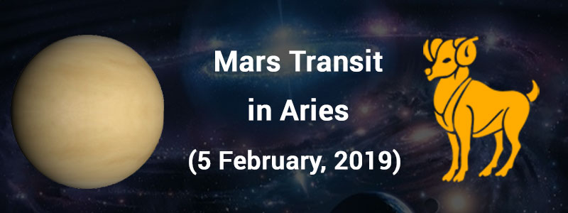 Mars Transit in Aries