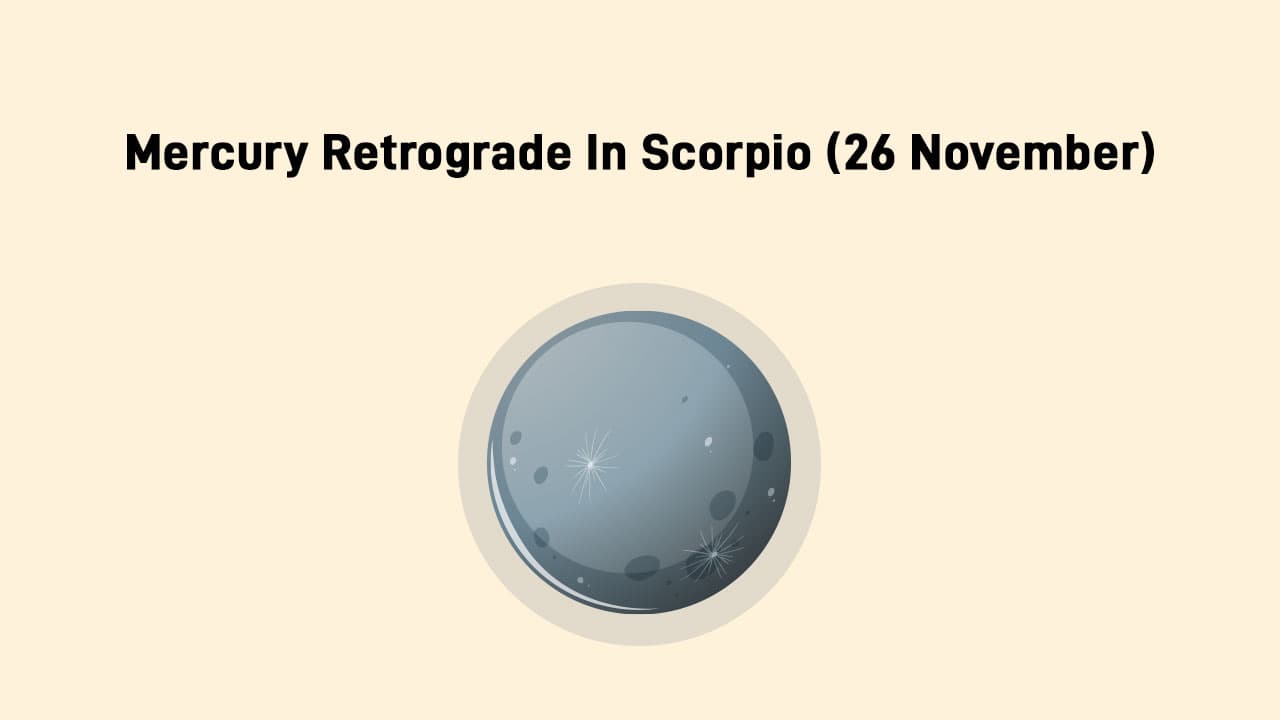 Mercury Retrograde In Scorpio