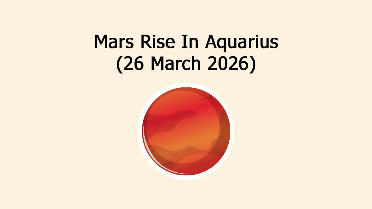 Mercury Rise In Aquarius On 13 March, 2026