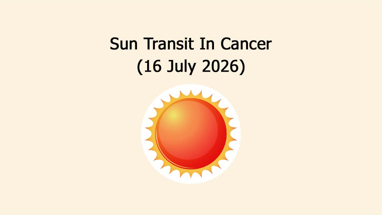 Sun Transit In Cancer